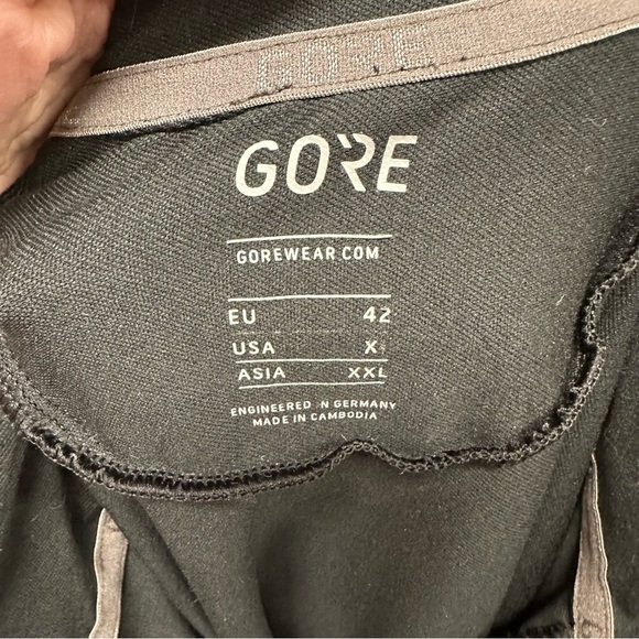 Gorewear men’s M Mid Long Sleeve Zip Shirt size XL reflective - Picture 6 of 6